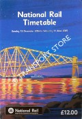 Book cover of National Rail Timetable [Great Britain] - 12 December 2004 to 11 June 2005 by Network Rail